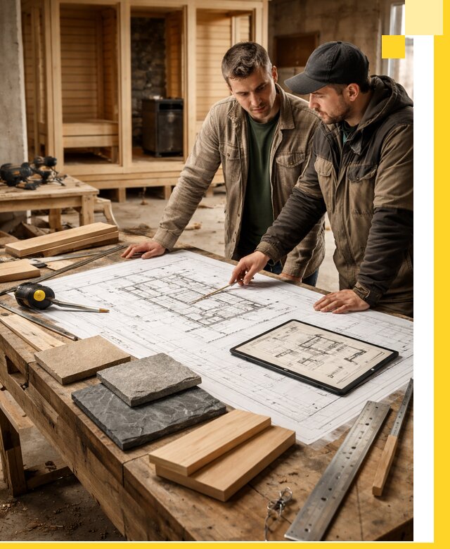 Проекты бань под ключ и планы строительства в Черняховске