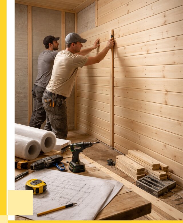 Обшивка бани вагонкой в Черняховске от 1258 р., ЭриданЧрх