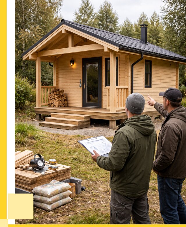 Каркасные бани под ключ в Черняховске от 314400 р. | ЭриданЧрх