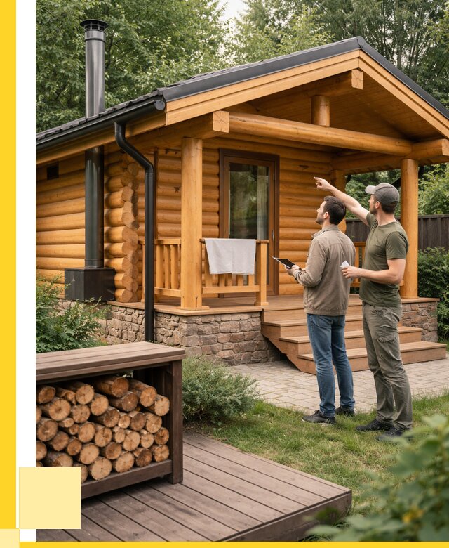 Бани для дачи под ключ в Черняховске от 262000 р. | ЭриданЧрх