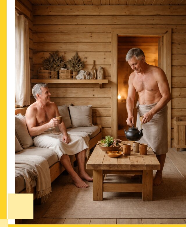 Бани с комнатой отдыха под ключ в Черняховске от 471600 р. | ЭриданЧрх