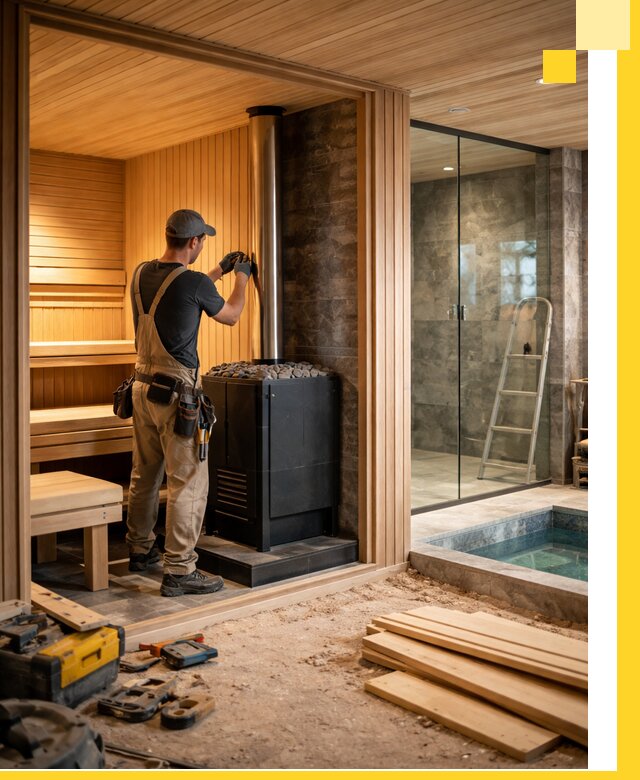 Полное строительство банных комплексов под ключ в Черняховске