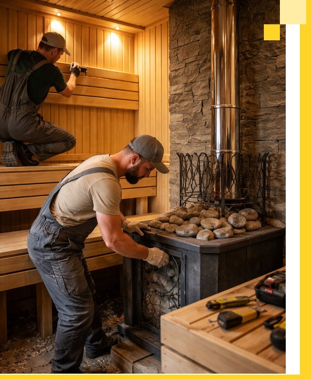 Комплексный дизайн бань, саун и зон отдыха в Черняховске