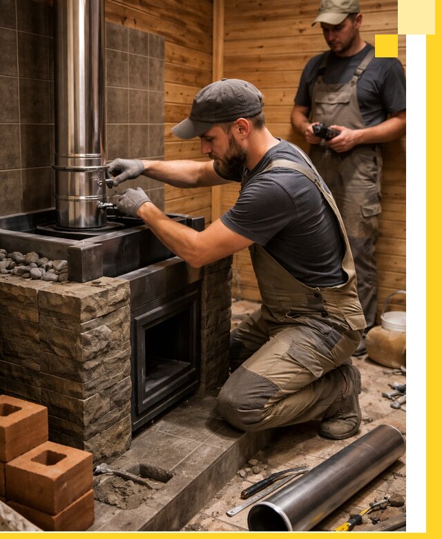 Изготовление и установка банных печей под ключ в Черняховске