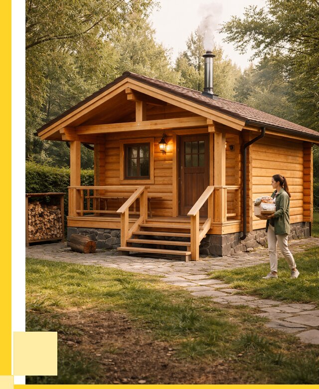 Купить баню под ключ в Черняховске от 681200 р. | ЭриданЧрх