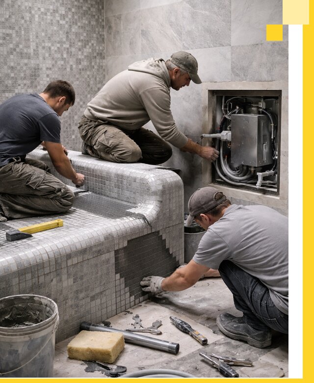 Проекты хамамов под ключ в Черняховске и дизайн и строительство