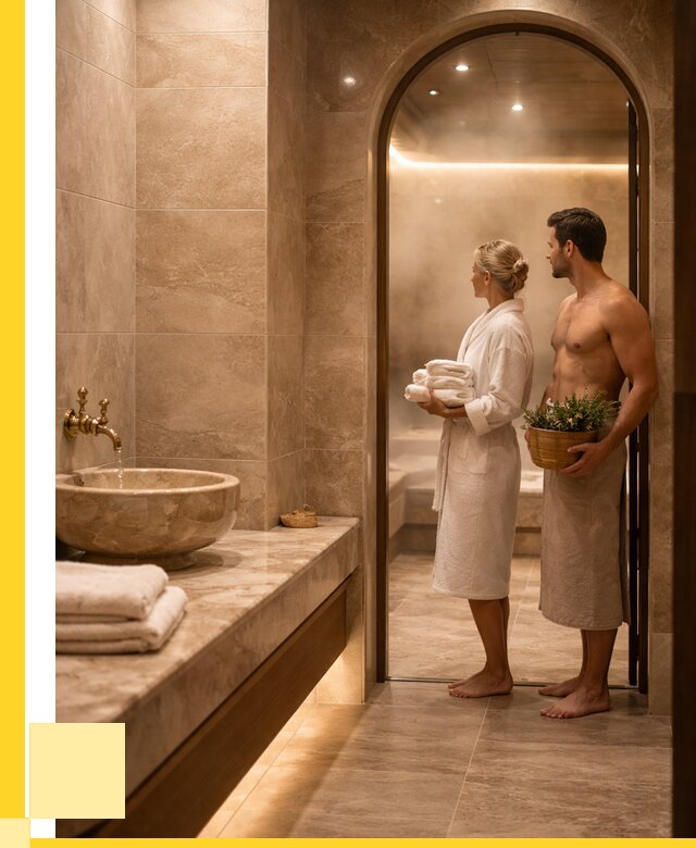 Проект и монтаж сауны и хамама в Черняховске от 366800 р., ЭриданЧрх