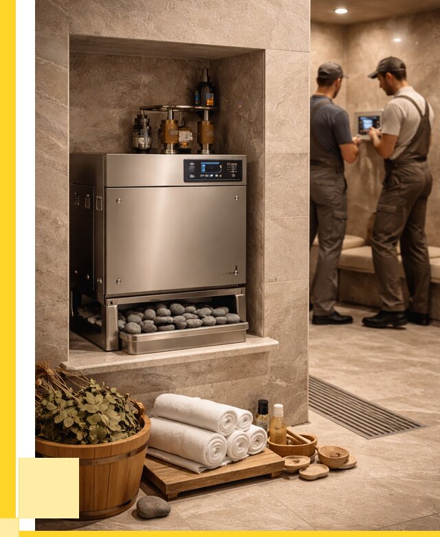 Парогенераторы для хамама в Черняховске от 78600 р. | ЭриданЧрх